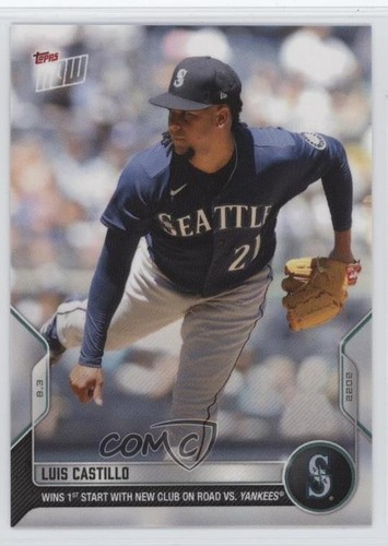 2022 Topps Now 646 Luis Castillo