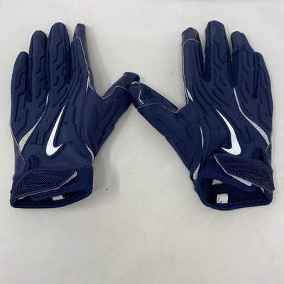 Nike Superbad 7.0 Football Gloves Navy/White Medium | eBay