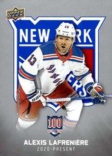 Alexis Lafreniere 2025-26 Upper Deck New York Rangers Centennial #95 N ID:159147