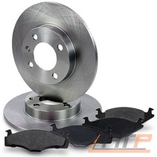 BREMSSCHEIBEN VOLL Ø239 + BREMSBELÄGE VORNE FÜR VW POLO 6N 6N1 BIS BJ 95