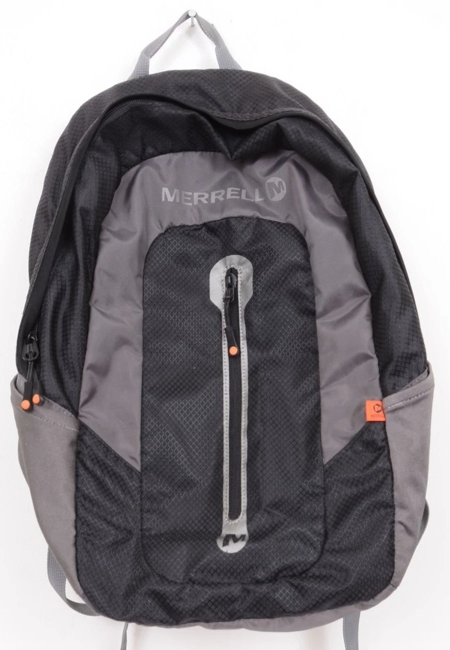 Merrell Myers Laptop Backpack Black Grey Outdoor School Work Hiking