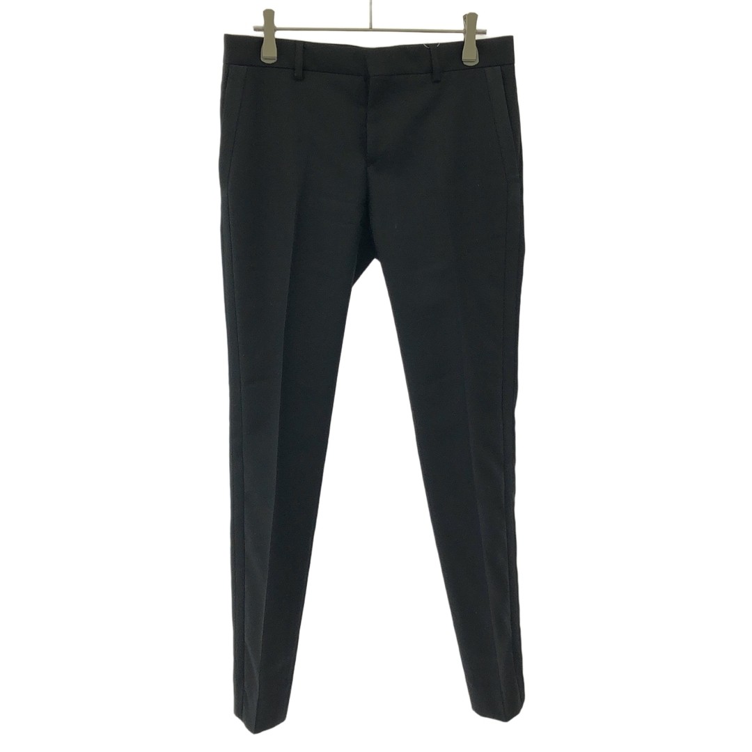 Pantaloni smoking SAINT LAURENT PARIS 13aw timbro laterale 319189 neri usati MESC 0