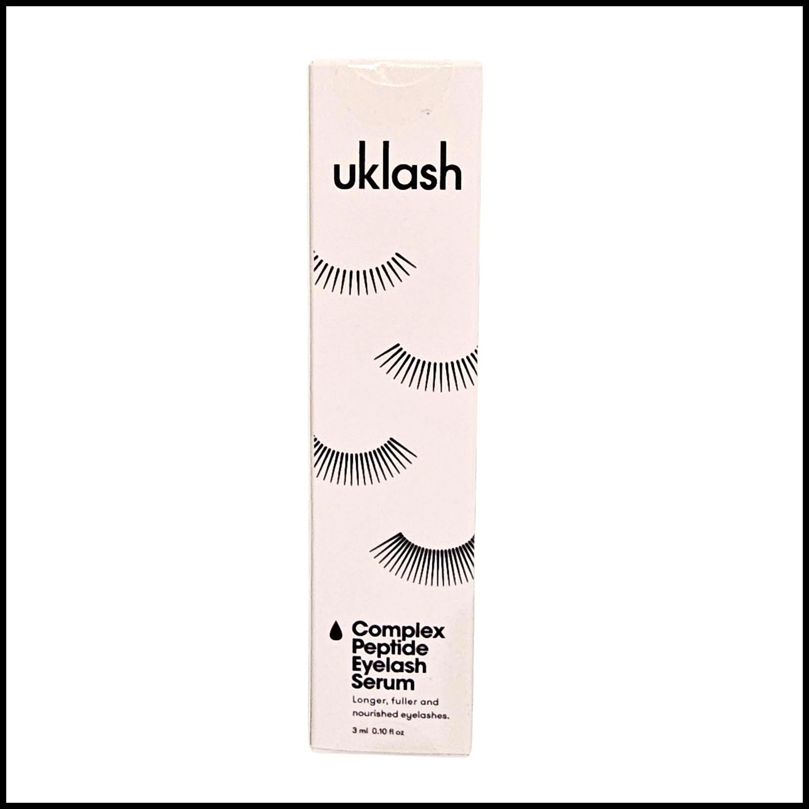 Uklash Complex Peptide Eyelash Serum Longer Fuller Nourished Eyelashes