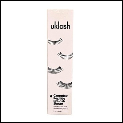 Uklash Complex Peptide Eyelash Serum Longer Fuller Nourished Eyelashes