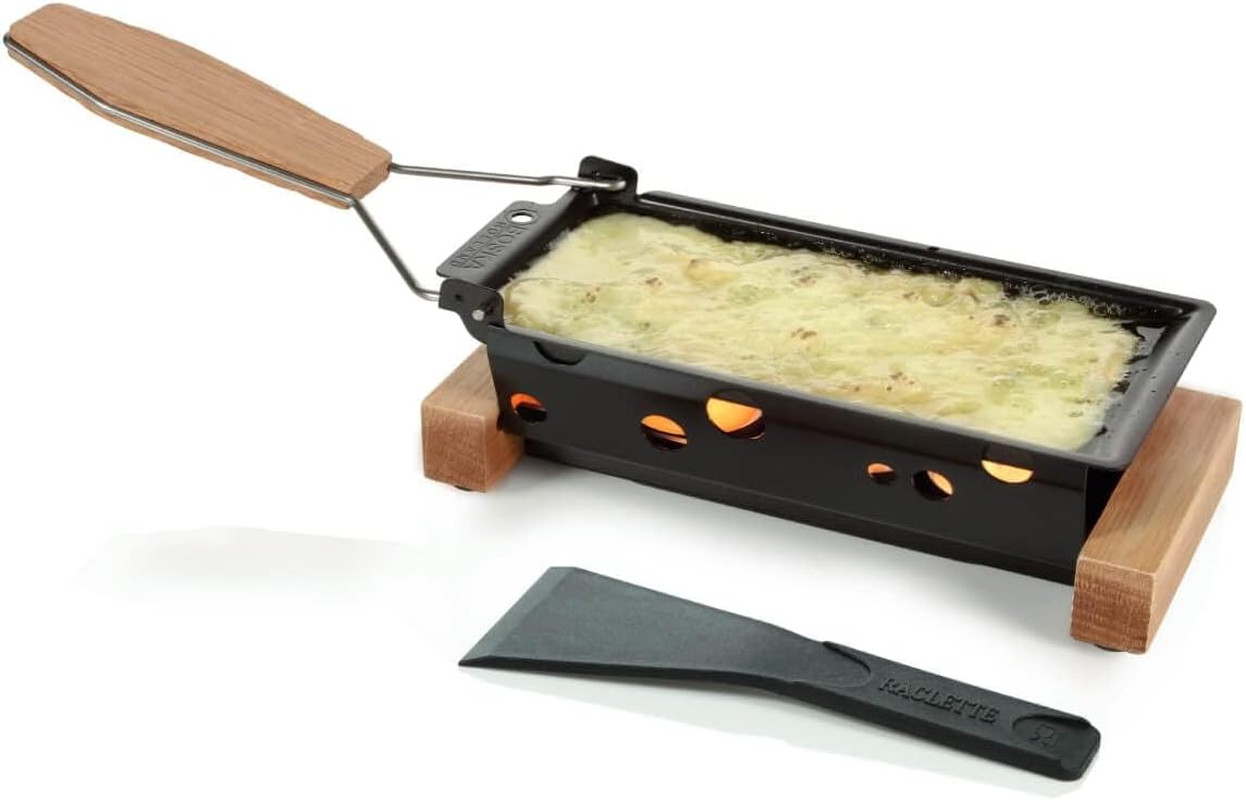 Kit Raclette da Campeggio Boska 852040: Formaggio fuso senza corrente