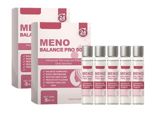 Meno Balance Pro 5000 Advanced Menopause Relief Lösung zum Einnehmen 5 Stück/Box - Bild 21 von 21