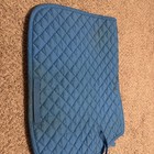 Used Dover Saddlery Saddle Pad Teal Saddle Pad English Saddle Pad Used Tack 22” — photo 2