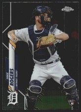 2020 Topps Chrome #47 Jake Rogers Rookie Detroit Tigers