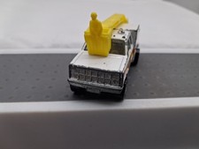 Hot Wheels Mark's Phone Truck White Die Cast Hong Kong