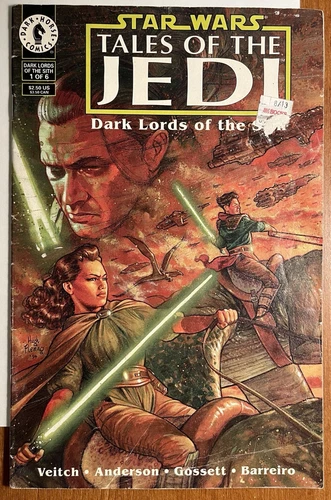Star Wars: Tales of the Jedi - Dark Lords of the Sith #1 (Dark Horse, 1994)-VG/F