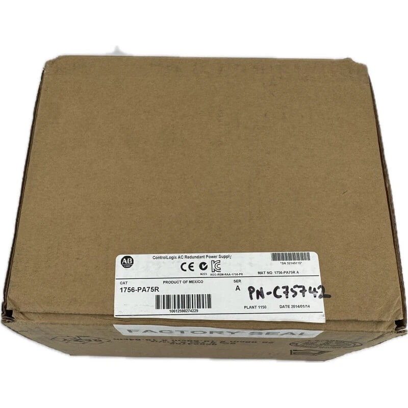 ALLEN-BRADLEY Controllogix AC Redundante Alimentación 1756-PA75R Ser A - Imagen 2 de 4