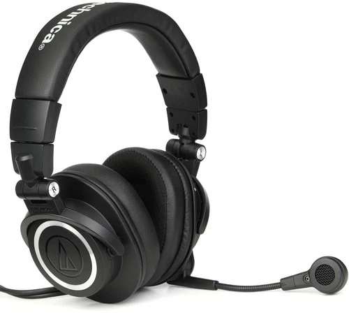 Audio-Technica ATH-M50x Studio Headphones - 45mm, 38Ω, Foldable - Picture 1 of 6