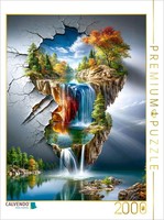 Calvendo Puzzle Where Water Writes Stories | 2000 Pieces, Finished Size 35.4 × 2