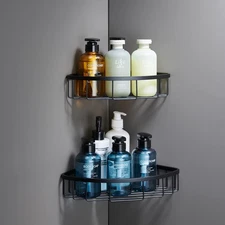 [2 Pack] Corner Shower Caddy Shelf Organizer, Stainless Steel Heavy Duty Rust...