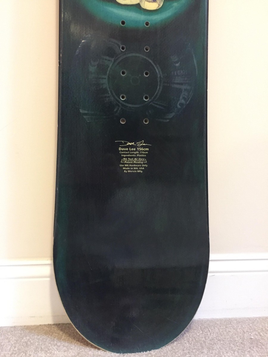 LIB TECH Dave Lee 156cm Giraffes Pro Snowboard Rare Classic