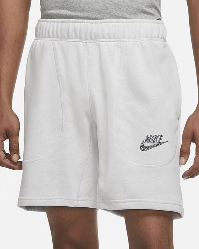 Nike Sportswear French Terry Shorts Sz M Pure CU5721 316 - Picture 6 of 10