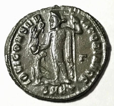 Ancient Roman Empire Coin Licinius I. 313 AD. Bronze AE