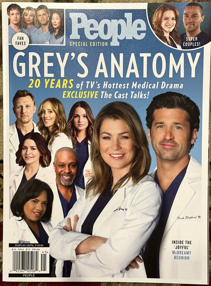 PEOPLE MAGAZINE SPECIAL EDITION 2024 GREY'S ANATOMY
