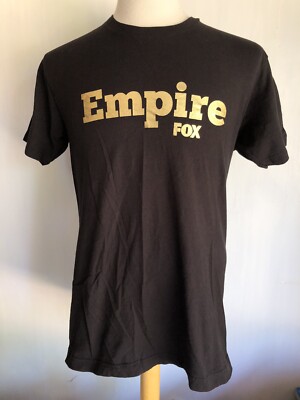 EMPIRE (2015) Official Men's FOX TV Show Studio Gold Foil Promo T-Shirt Sz Large