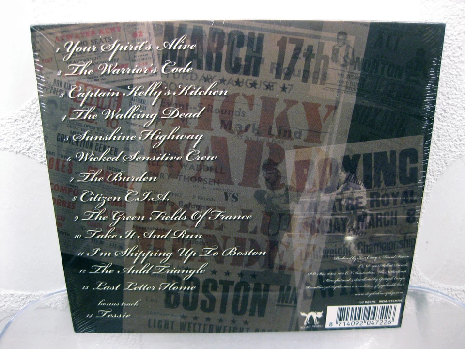 Digipak-CD Dropkick Murphys: The Warrior's Code (Hellcat Records 2005) Neu & OVP - Bild 2 von 3