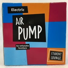 STUDENT LOUNGE Electric Air Pump for Inflatable Furniture