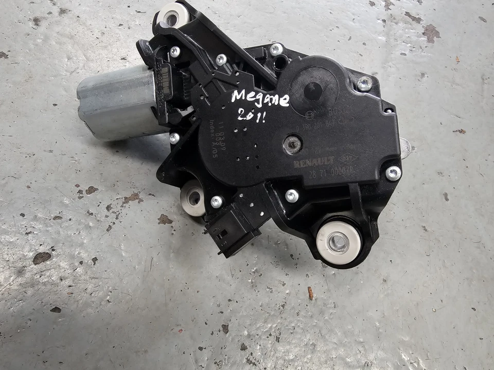 Motor limpiaparabrisas maletero puerta trasera Renault Megane MK3 Foto 2 de 2