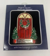 Regent Square First Christmas In Our New Home Fine European Crystals NRFB