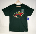 Nhl Minnesota Wild Kirill Kaprizov #97 Green T-Shirt, Size L (42-44)