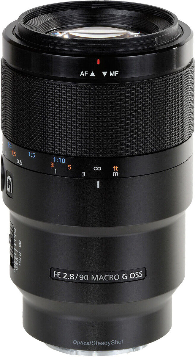 Sony FE 90mm f/2.8 Macro G OSS Lens - SEL90M28G