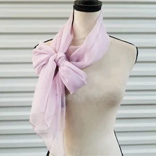 Cejon lavender semi sheer scarf