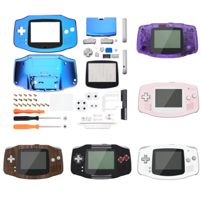 IPS Ready Upgraded Shell Full Housing Cover Buttons For Gameboy Advance  GBA