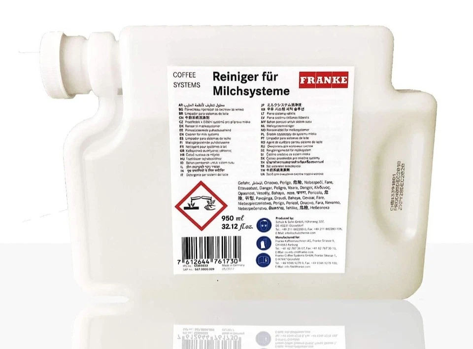 Franke FM Milk System Cleaner Specifically for Franke Fully Automated Coffee Mac