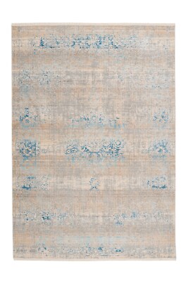 Vintage Teppich Kurzflor Bunt Shabby Look Design Modern Hochwertig160x230 cm