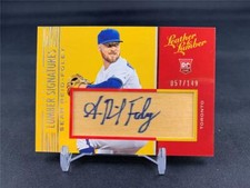 2019 PANINI LEATHER & LUMBER SEAN REID-FOLEY ROOKIE AUTO RC 57/149 BLUE JAYS