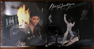 Lot Of 2 NONA HENDRYX Record Albums Self-Titled & Art of Defense VPI Cleaned
