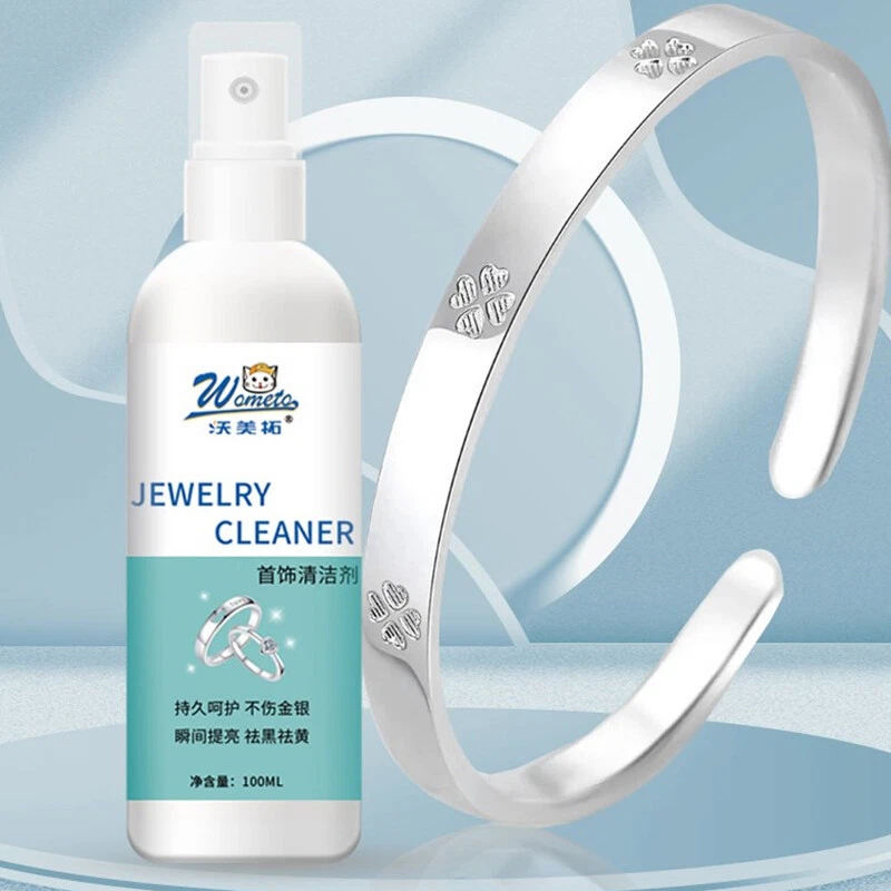 Jewelry Cleaner Cleaning Solution Tarnish Remover Diamonds Gold