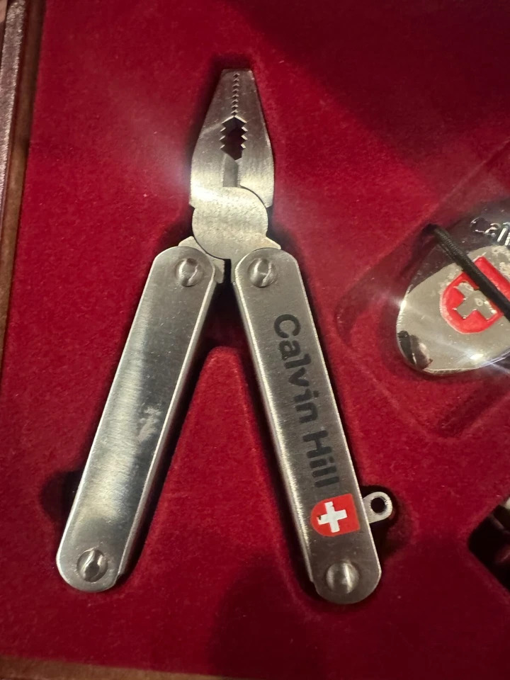 Juego de regalo Calvin Hill. Cambio de reloj, bolígrafo y llave. Nuevo en caja Foto 3 de 4