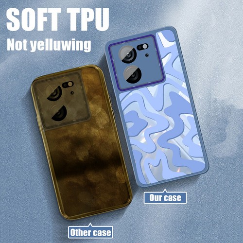 Silicone For Xiaomi Redmi Note 12 Pro Poco X6 Pro 13T Clear Soft Slim Case Cover - Picture 3 of 19