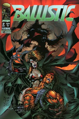 Image Comics Ballistic: Featuring Wet Works Comic Book #2 (1995) High Grade