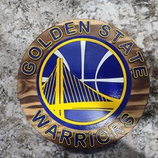 10" Handmade Golden State Warriors Sign