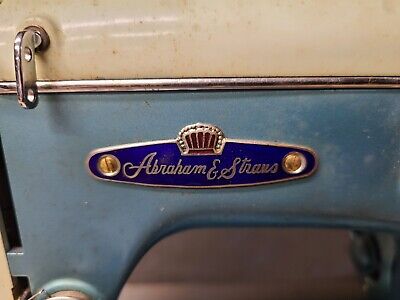 Vintage Abraham & Straus A&S Zig Zag Sewing Machine Model Vintage Abraham & Straus A&S Zig Zag Sewing Machine Model