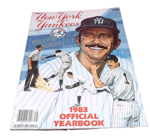 New York Yankees Vintage Yearbook Lot of 6 - 1984 through 1989