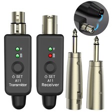 Microphone Wireless System XLR Transmitter Re...