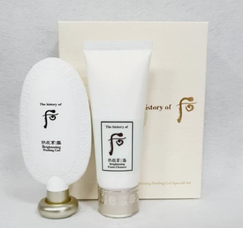 The History of Whoo Brightening Peeling Gel 100ml Foam Cleanser