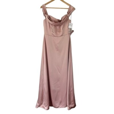 dessy off the shoulder dress Dessy Mist Off-The-Shoulder Bridesmaid Dresses