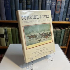 Currier & Ives Chronicles of America, 1968, Vintage, Frame Worthy Art, Crafts