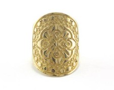 Adjustable Ring Raw Brass 26mm 16.5mm 6US inner size 2654