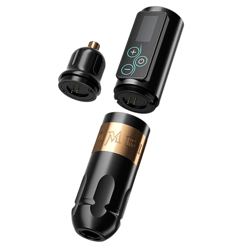 Ambition Wireless Tattoo Machine Rotary Pen Touchscreen Battery Pack 2400mAh LED image 14