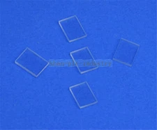 3pcs Double Sided Polishing JGS1 Fused Silica Quartz Glass Sheet 30*30*1mm