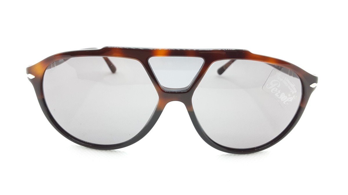 PERSOL PO3217-S 1089/R5 Brown Black Tortoise With Grey +AR Lens